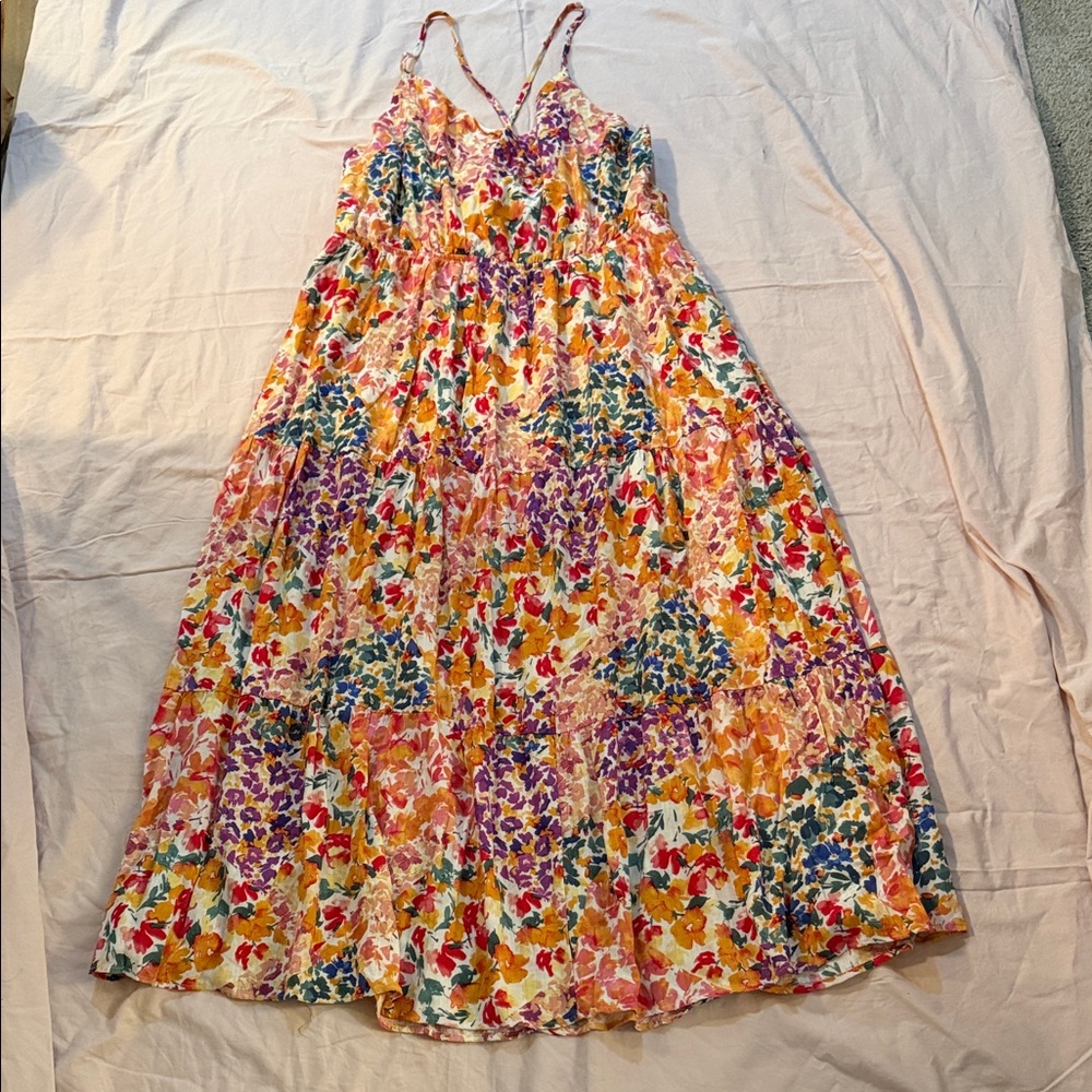 Gilli Multicolor Asymmetrical Dress